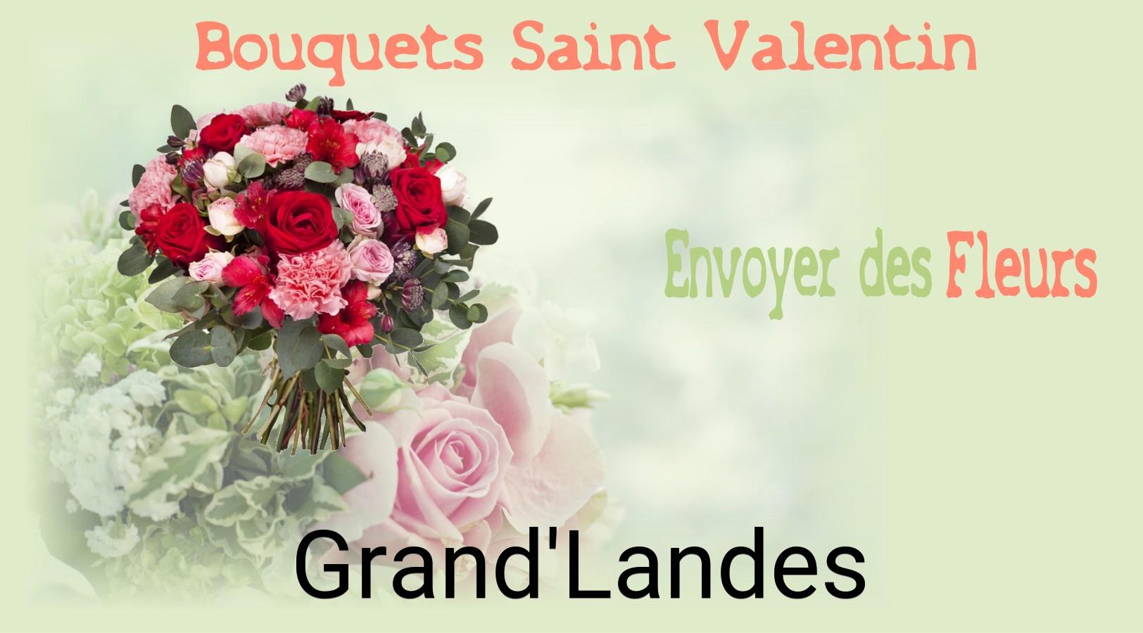 Roses de Saint-Valentin livrées à Grand'Landes